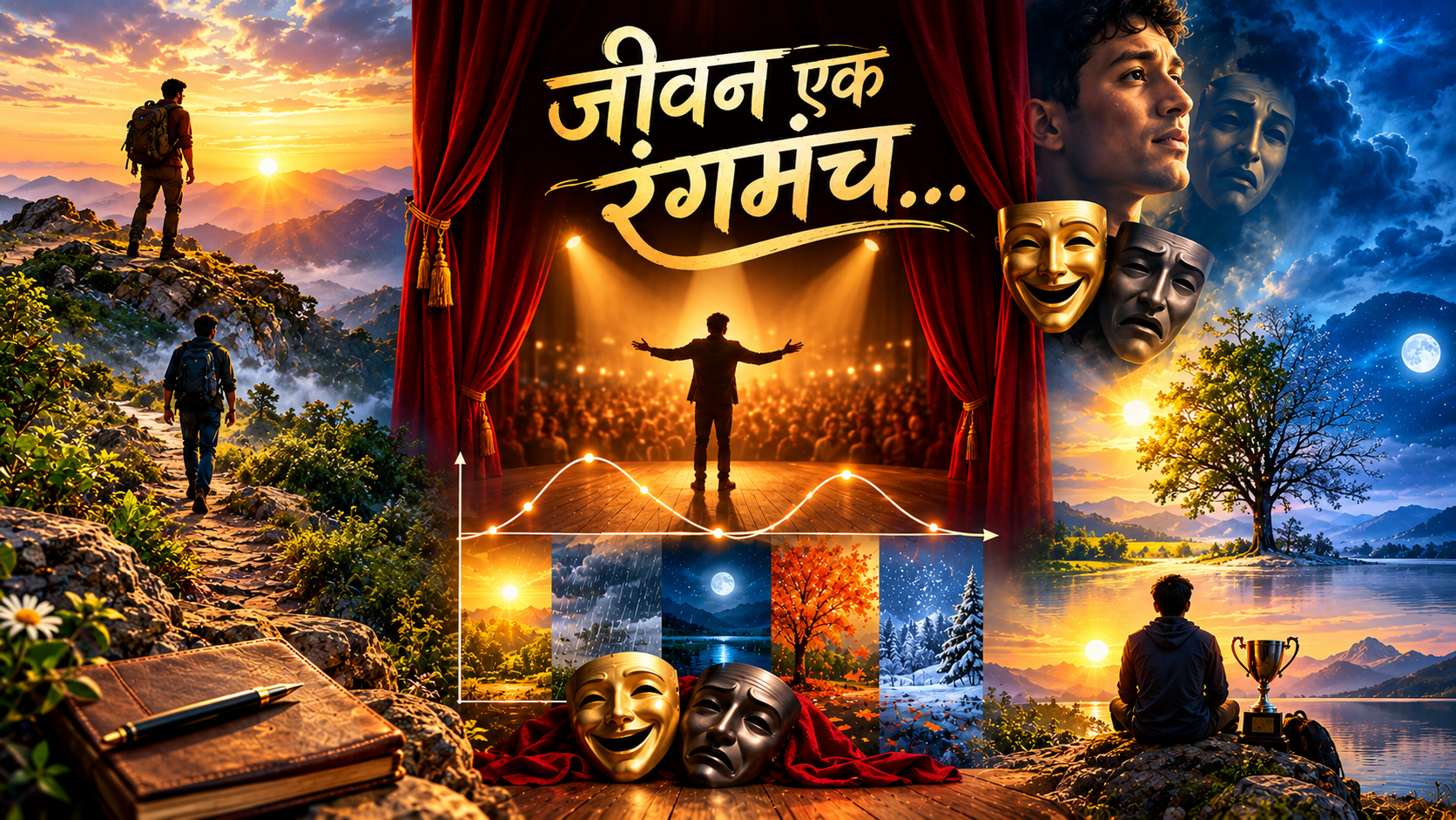 जीवन एक रंगमंच